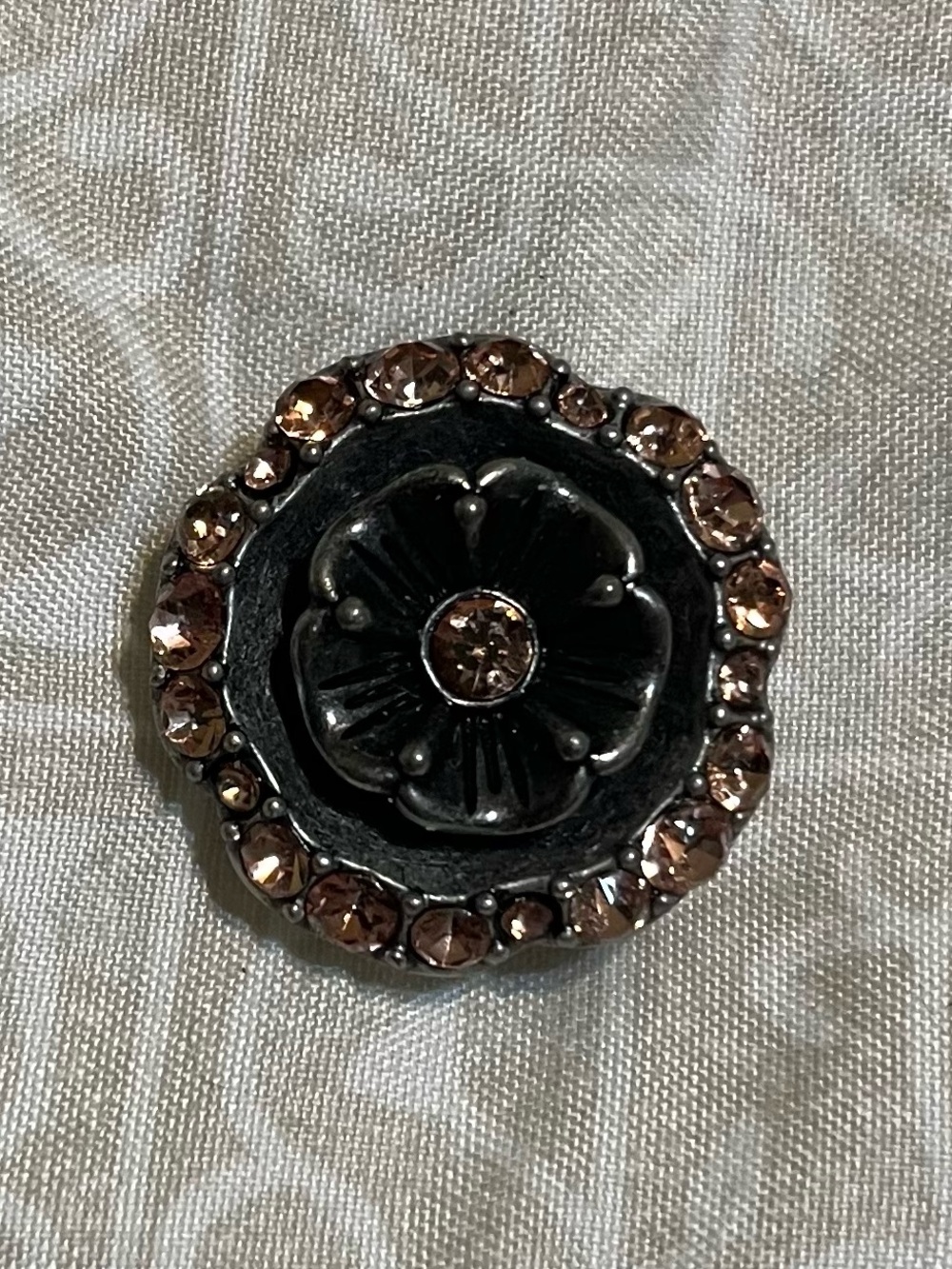 Coach Create Custom Tea Rose Floral Pin!